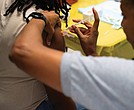 Vaccines are being administered at RPS schools on a rotating basis.