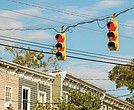 Traffic lights in Church Hill