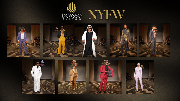 Houston designer Demitric “D” Simmons makes his mark on the global fashion stage with DCASSO Custom Designs debut at New …