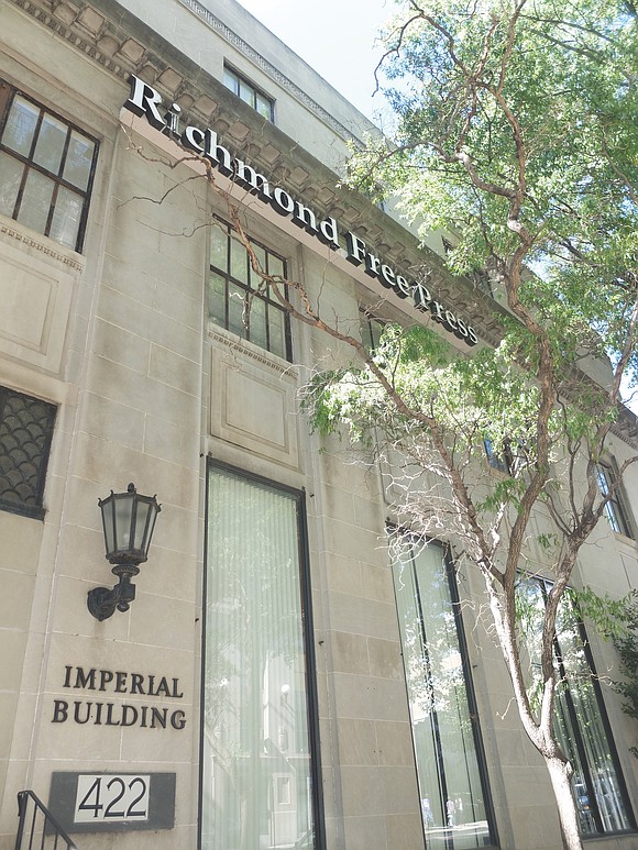 The Imperial Building, home to the Richmond Free Press since 2001, has been listed for sale, officials confirmed.