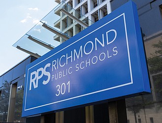Richmond Public Schools faces union opposition to proposed bargaining changes as members of the Richmond Education Association and Teamsters Local 322 prepare for a rally outside City Hall on Monday.