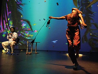 French-Caribbean artist Julien Creuzet and choreographer Ana Pi will perform “Your source at the feet of the green peaks” as part of the fall season of the ICA at VCU.