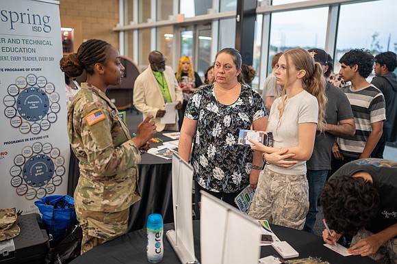 Spring ISD families explored college, career, and military pathways during the district’s annual College, Career, and Military Readiness Night, designed …