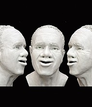 A computer simulation shows what the man may have looked like.