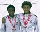 Rodgers Korir and Darryl Hawkins Jr.