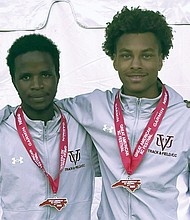 Rodgers Korir and Darryl Hawkins Jr.