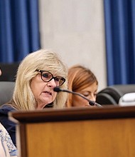 Richmond City Councilor Reva Trammell (center) failed to garner enough votes for her proposal to lower the city’s real estate tax rate in response to rising property values.