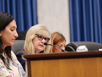 Richmond City Councilor Reva Trammell (center) failed to garner enough votes for her proposal to lower the city’s real estate tax rate in response to rising property values.