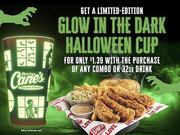Raising Cane’s is turning up the spooky fun! Grab a glow-in-the-dark Halloween cup, explore a haunted VR experience, and unlock …