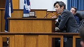 Andrew Breton, 1st District City Council member, discusses a proposal to boost transparency by expanding the city’s open data program and creating an online Freedom of Information Act library, during the council’s Governmental Operations Committee meeting Oct. 22, at City Hall.
