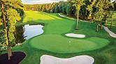 Hole 9 at The Federal Club in Glen Allen, the site of the Korn Ferry Tour Championship starting in 2026.