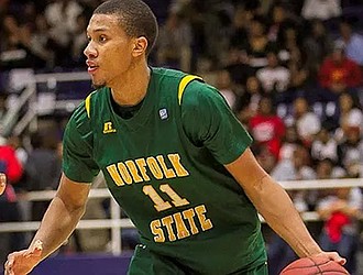 Pendarvis Williams is seen in action during his playing days at Norfolk State. The former MEAC Player of the Year and seven other Spartans are being inducted into the Norfolk State Athletics Hall of Fame.