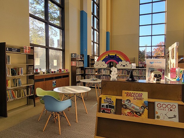 The Children’s Corner at Richmond Public Library.