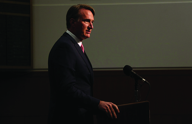 Gov. Glenn Youngkin announced Oct. 28 in Richmond the creation of the Virginia Emergency Nutrition Assistance program, a state-level food assistance program that can operate during a federal government shutdown that has paused the Supplemental Nutrition Assistance Program.