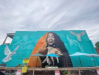 A mural honoring the late rapper and social media influencer Braxton “Brax” Baker is on the side of Da Spot Recording Studio at 213 W. Brookland Park Blvd. The mural, created by Jason Ford, was formally unveiled Saturday, June 5, 2021.