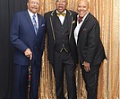 The Rev. Carroll Jenkins, the Rev. Warren J. Lesane Jr. and the Rev. Floretta Barbee-Watkins are seen at the celebration.