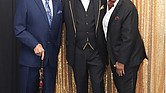 The Rev. Carroll Jenkins, the Rev. Warren J. Lesane Jr. and the Rev. Floretta Barbee-Watkins are seen at the celebration.
