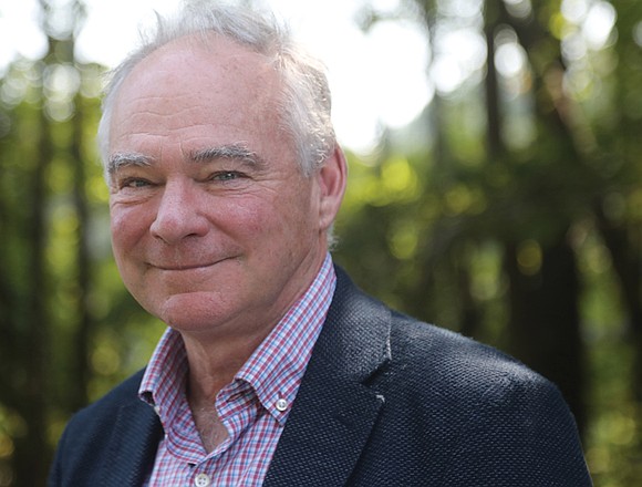 U.S. Sen. Tim Kaine, D-Va., told reporters Monday that Gov.-elect Abigail Spanberger supports his decision to vote with Republicans on …