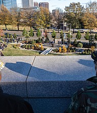 Paying tribute-The ceremonies honored Virginians who have served and those currently serving in the U.S. Armed Forces. (Julianne Tripp Hillian/Richmond Free Press)