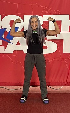 Tammy Albanese of Glen Allen, 59, recently set world records in all three lifts at the U.S. Powerlifting Association’s Northeast …