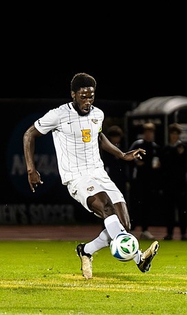 Fourth-year sociology major and VCU men’s soccer star Moussa Ndiaye credits his formative years with nine older siblings for his competitive edge.