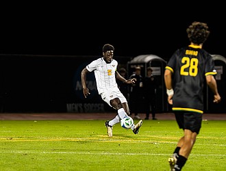 Fourth-year sociology major and VCU men’s soccer star Moussa Ndiaye credits his formative years with nine older siblings for his competitive edge.