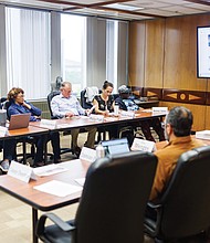 The Code Refresh Zoning Advisory Council meets at City Hall on Sept. 10. Volunteers and city residents make up Richmond’s advisory council for Code Refresh — a rewrite zoning process expected to take up to three years.