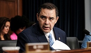 Rep. Henry Cuellar, during a Homeland Security Subcommittee hearing on the DHS budget request on Capitol Hill, on April 10, 2024.