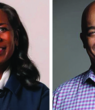 Del. Debra Gardner of Chesterfield County (left) and Del. Michael Jones of Richmond are running for the Democratic nomination to succeed Lt. Gov. elect Ghazala Hashmi in a Jan. 6 special election.