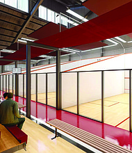 Plans for the facility take shape in this artist’s rendering.