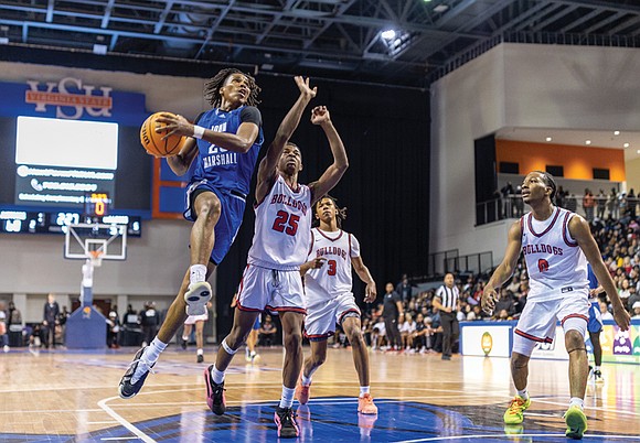 Division I talent was on full display Saturday night as nationally ranked Petersburg and city rival John Marshall delivered commanding …