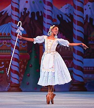 Kennady Jackson performs in “The Nutcracker.” Richmond Ballet.