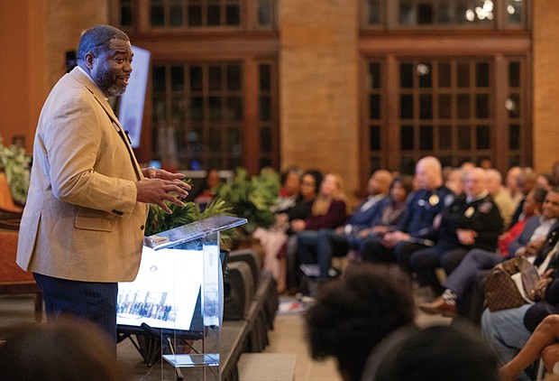 Richmond Chief Administrative Officer Odie Donald released a report Tuesday at Main Street Station detailing his early findings in office. The event included panel discussions with Mayor Danny Avula and city leaders on priorities and services supporting residents, businesses and visitors.