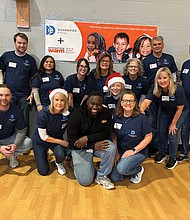 Community efforts bring warmth to students-Community groups and organizations stepped in last week to help Richmond students stay warm as colder weather sets in, with two separate coat distribution efforts
reaching hundreds of children. Diversified Energy, a natural gas and oil company, partnered with Operation Warm to provide 527 new coats to students at Henry L. Marsh III Elementary School. The event marked the fifth year of the partnership, which focuses on distributing new winter clothing to children in under-resourced communities. Diversified Energy employees handed out the coats ahead of the winter months. Diversified Energy and Operation Warm representatives pose at Marsh Elementary School during the company’s annual coat giveaway.