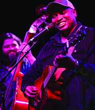 Justin Golden performs with Devil’s Coattails at The Camel on Saturday, launching a monthly residency as he continues cancer treatment.