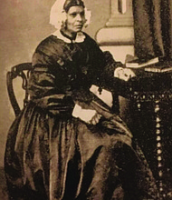 The only known photograph of Mary Ann Macham.