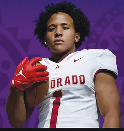 El Dorado High School senior running back Ryan Estrada has been named the inaugural Hispanic High School Football Player of …