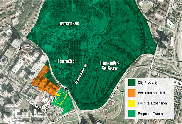 Ben Taub Expansion Map