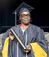 Roshell Brisby - Global Online and Reconnect Scholarship recipient
