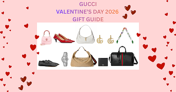 Celebrate Valentine’s Day in Houston with Gucci’s 2026 Gift Guide, featuring luxury handbags, jewelry, shoes, and more.