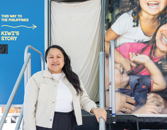 Church hosts exhibit on transforming lives of children in poverty