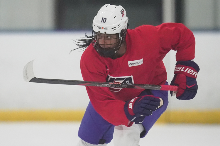 Laila Edwards set to become first Black woman to represent U.S. in Olympic hockey
