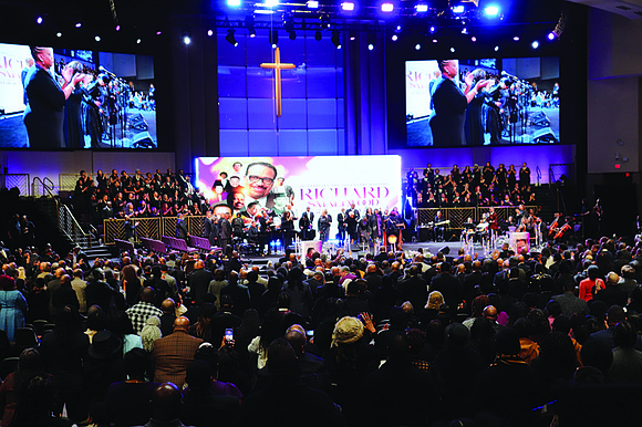 Thousands of fans of gospel music giant Richard Smallwood bid him farewell in a music-filled funeral Saturday, as family and …