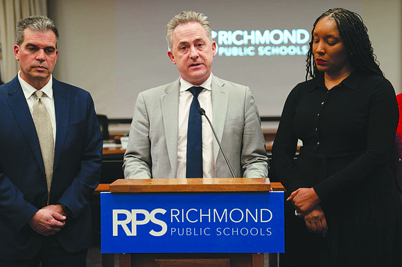 The mood on the 17th floor of City Hall was somewhat somber on Jan. 22 as Richmond Public Schools Superintendent …