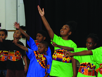 Students take part in a previous Peter Paul RVA performance. The Richmond nonprofit will host a hands-on Black History Expo on Wednesday, Feb. 25, at its Coleman Promise Center.
