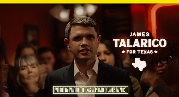 State Rep. James Talarico will debut a Super Bowl ad highlighting campaign finance reform ahead of the March 3, 2026, … State Rep. James Talarico will debut a Super Bowl ad highlighting campaign finance reform ahead of the March 3, 2026, …