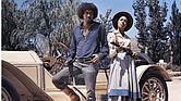 Thomasine and Bushrod, played by Fred Williamson and Vonetta McGee, ride
through Gordon Parks Jr.’s 1974 reimagining of the Western, blending romance, rebellion and Blaxploitation style. The film screens Tuesday, Feb. 17 at the Institute for Contemporary Art as part of the “Exposure: Nu West” series.