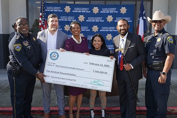 Congressman Al Green awarded $500,000 in federal funding to Harris County Constable Precinct 7 to bolster anti-human trafficking efforts in … Congressman Al Green awarded $500,000 in federal funding to Harris County Constable Precinct 7 to bolster anti-human trafficking efforts in …