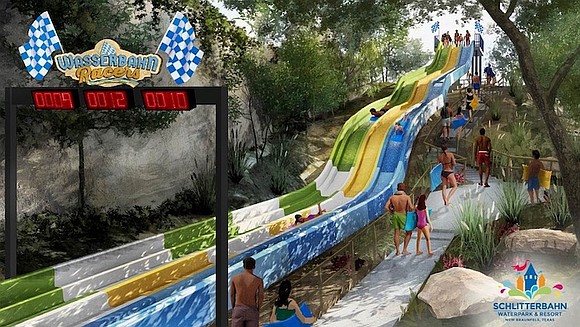 Schlitterbahn Waterpark New Braunfels is kicking off its 2026 season with the debut of Wasserbahn Racers, a high-speed three-lane mat …