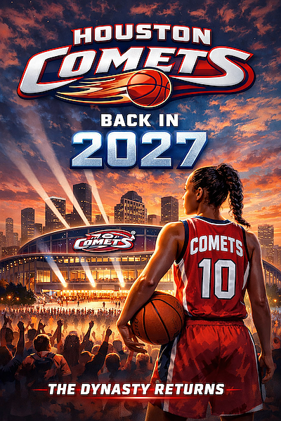The Houston Comets are set to make a historic return to Houston in 2027 following Tilman J. Fertitta’s acquisition of … The Houston Comets are set to make a historic return to Houston in 2027 following Tilman J. Fertitta’s acquisition of …
